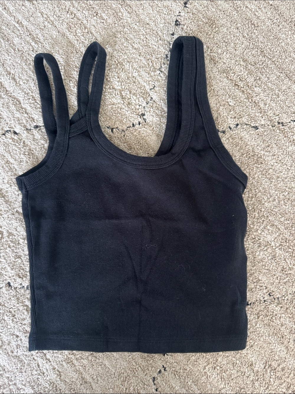Abercrombie and Fitch black tank size small